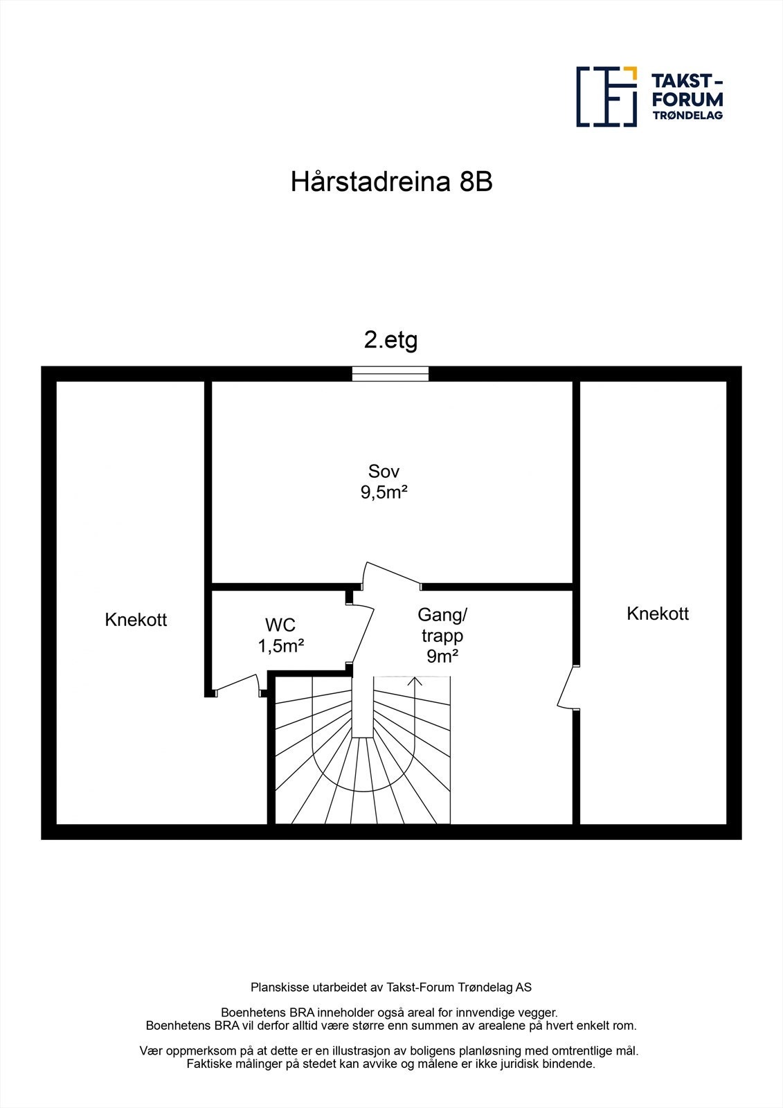 Plantegning 2. etasje Galleribilde