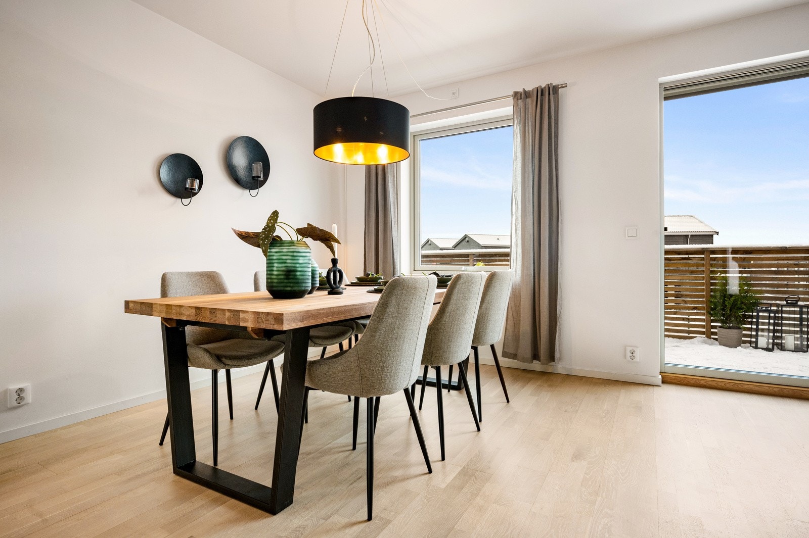 Her er det god plass til venner og familie for en hyggelig sammenkomst Galleribilde
