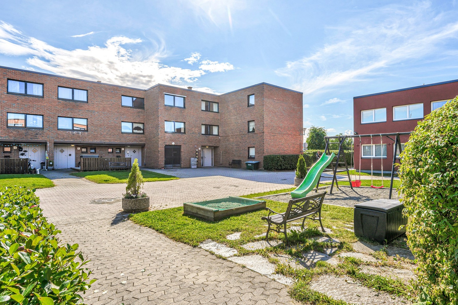 Pent opparbeide fellesarealer. Galleribilde