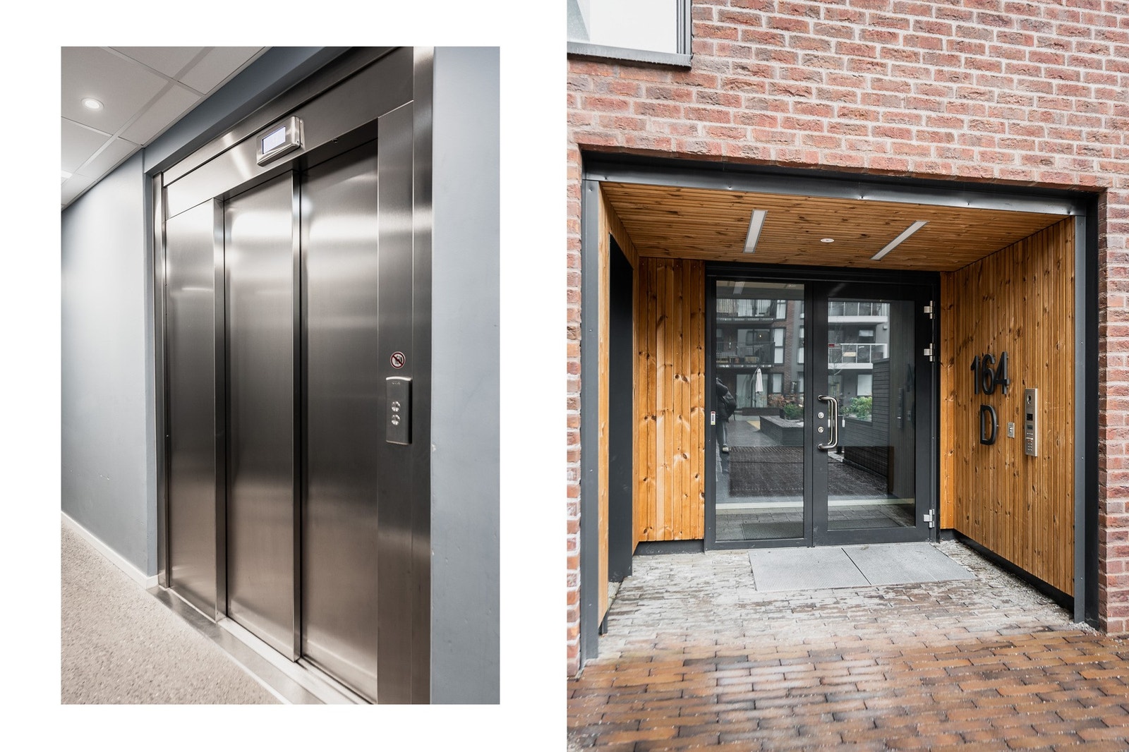 Enkel adkomst med heis. Galleribilde