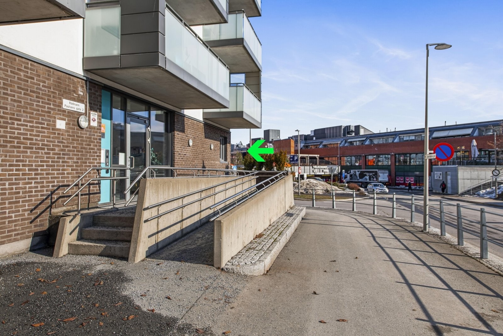 Inngangsparti Galleribilde