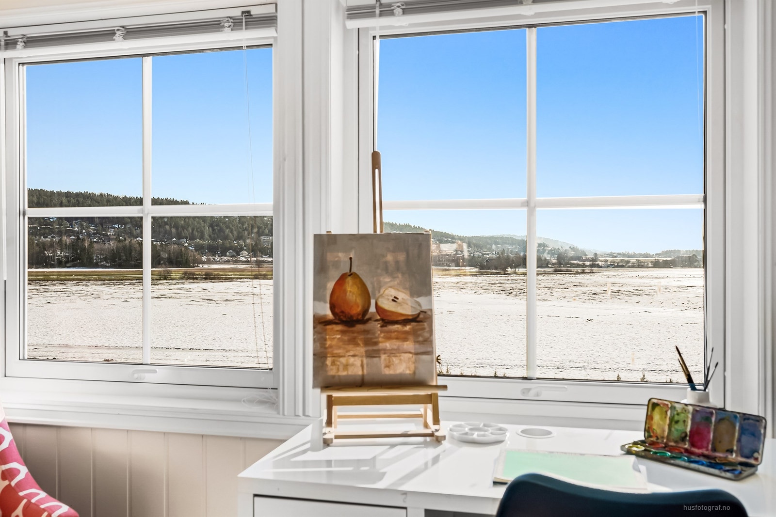 Utsikt fra loftstue Galleribilde