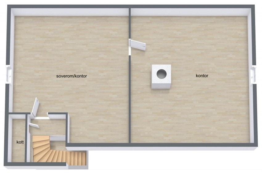 3. etasje Gamlevegen 90 Galleribilde