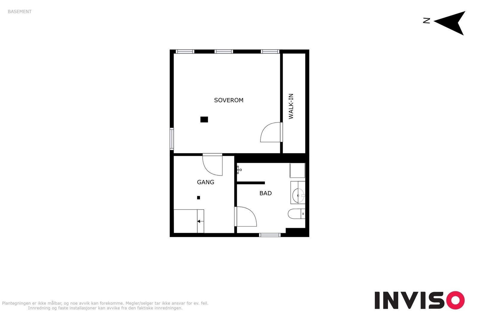 Plantegning U. etasje. Galleribilde