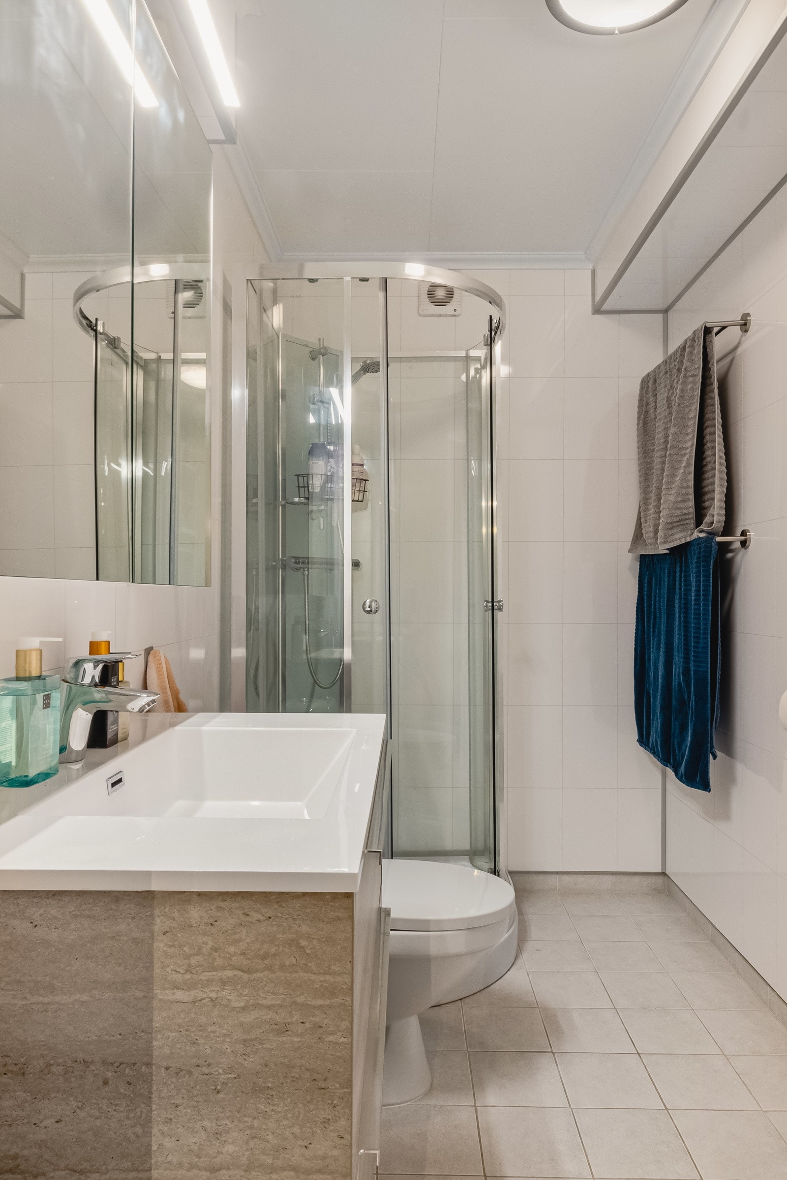 Pent bad i uteleiedelen. Galleribilde