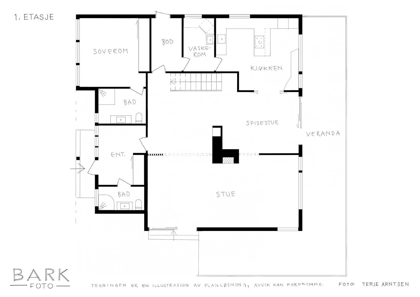 Haakon Sæthres veg 47 - 1.etasje Galleribilde