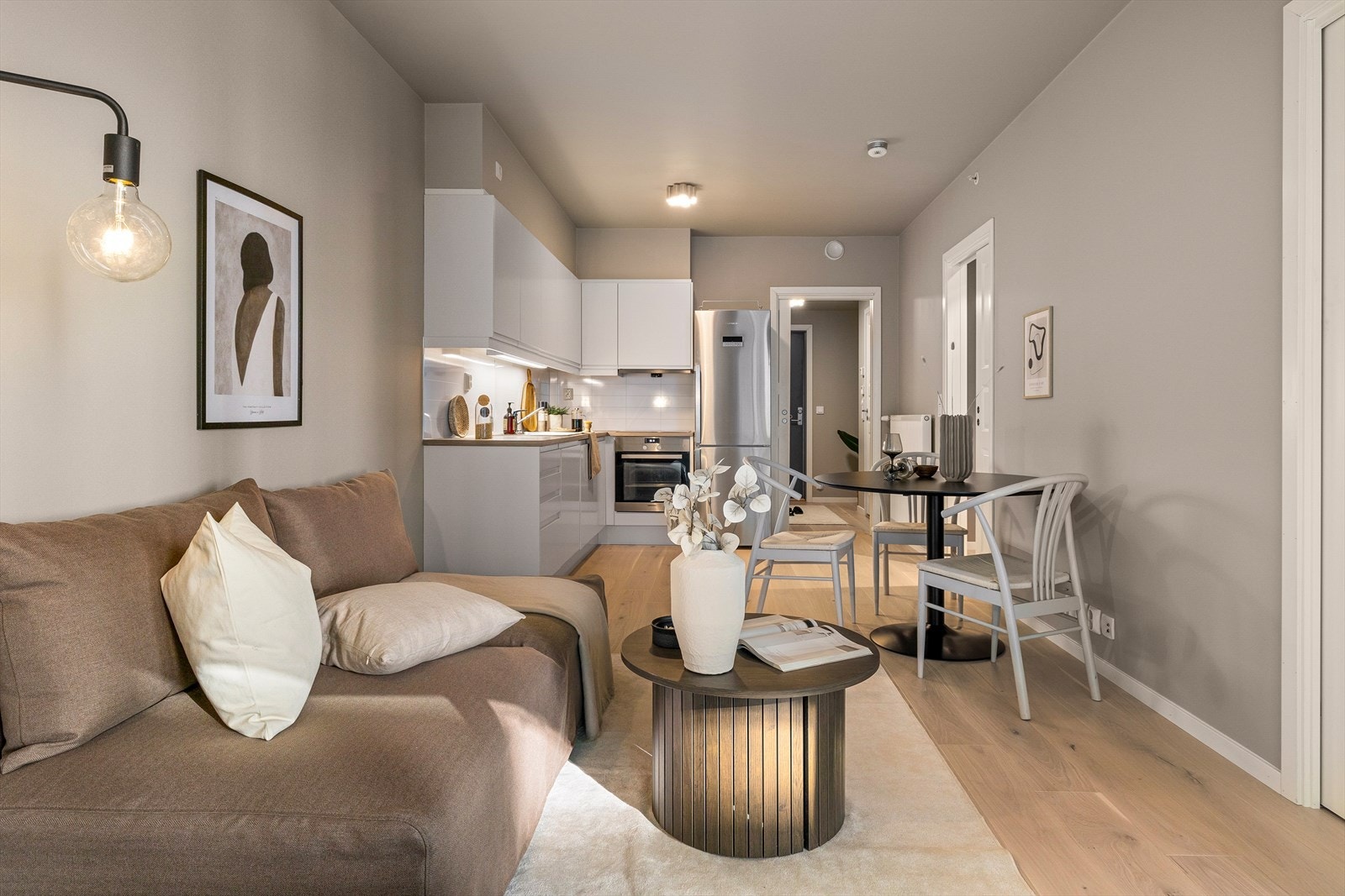 Leiligheten er utstyrt med balansert ventilasjon m/varmegjenvinning. Galleribilde