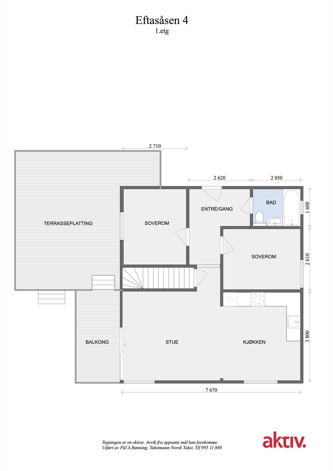 Planskisse 1.etasje Galleribilde
