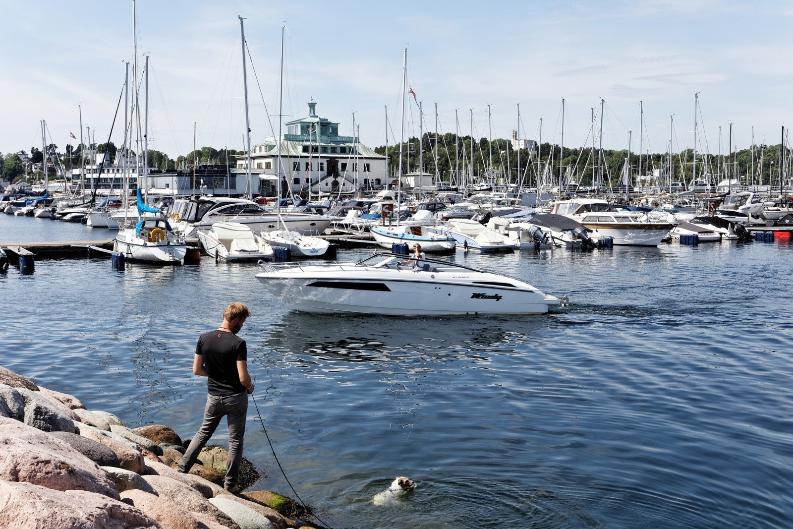 Det tar ca. 15 minutters spasertur til idylliske Bygdøy med naturskjønne turområder og bademuligheter Galleribilde