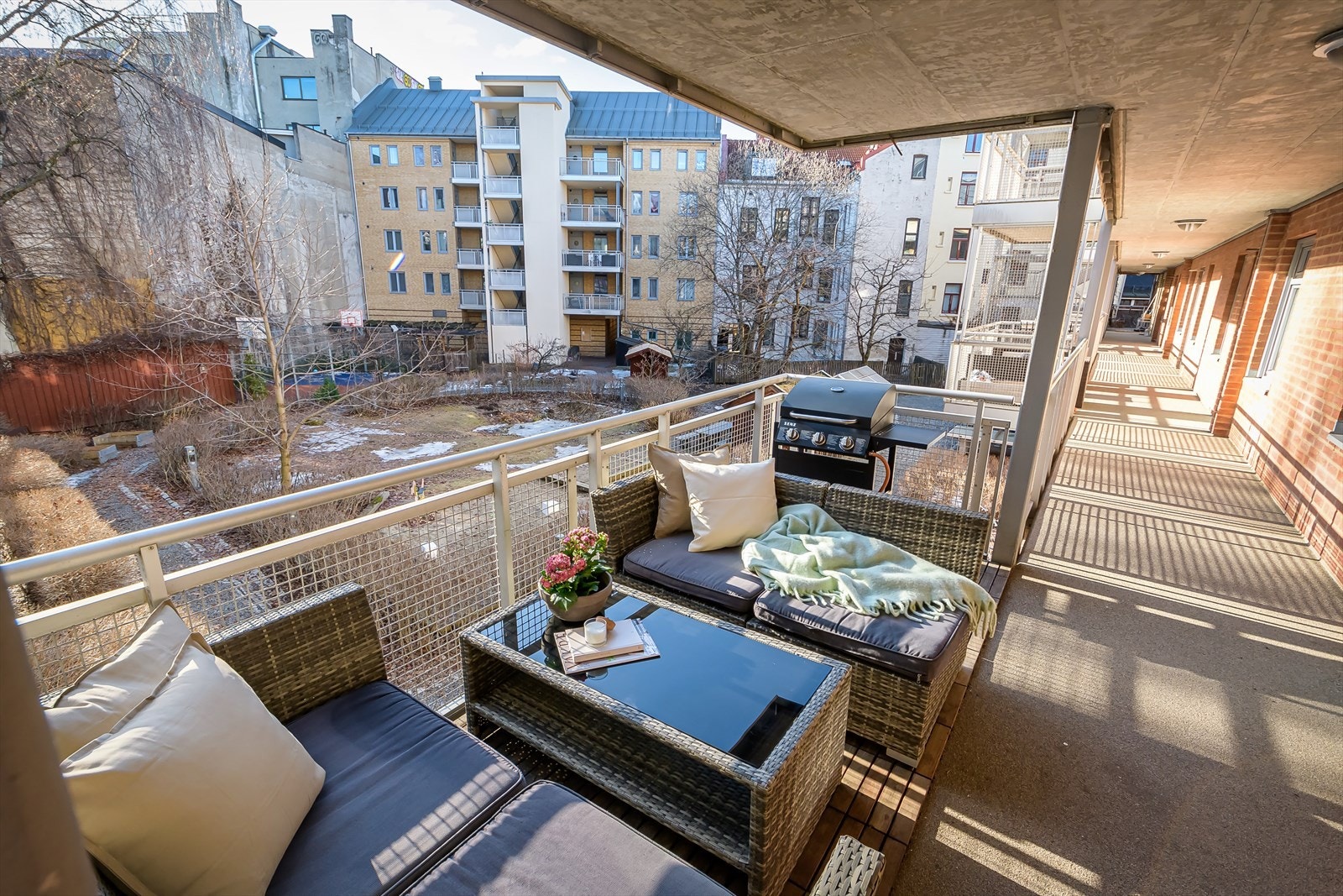 Her kan sene sommerkvelder nytes med venner og familie. Galleribilde