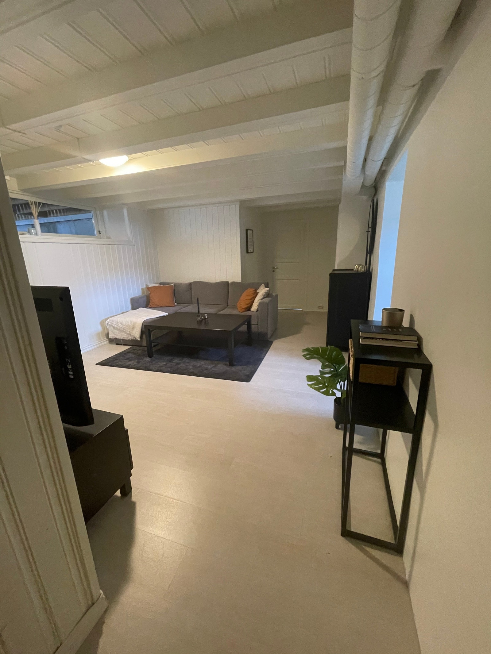 Stua sett fra badet Galleribilde