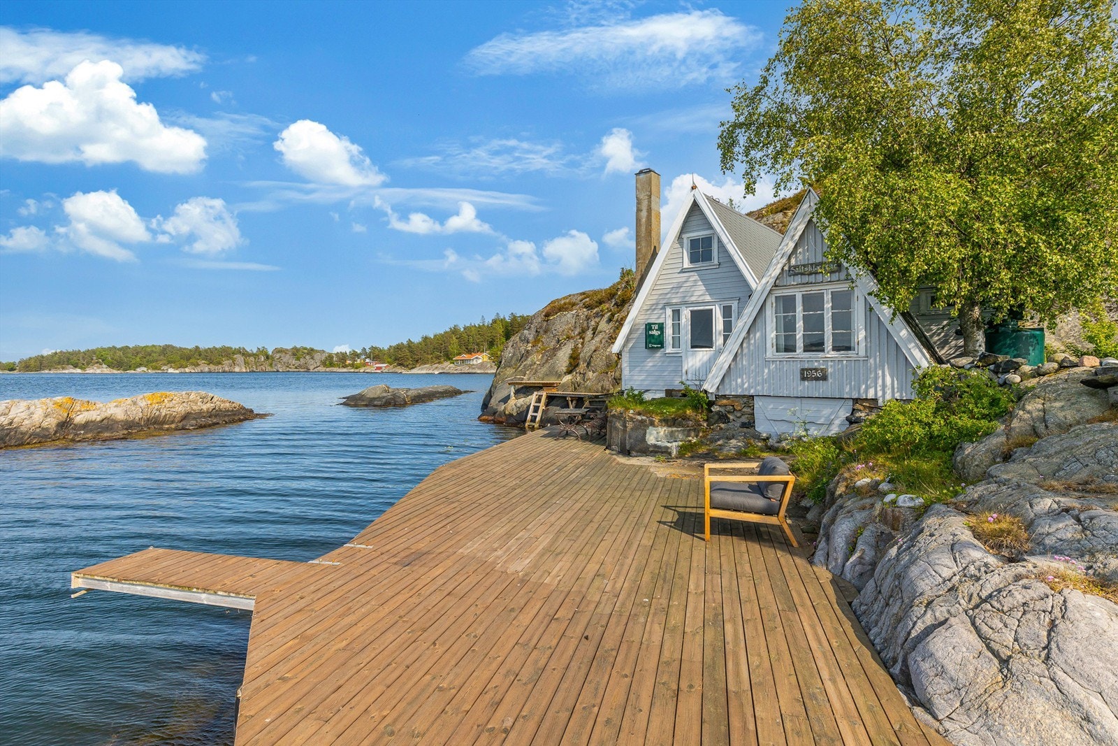 Store solrike bryggeområder. Galleribilde
