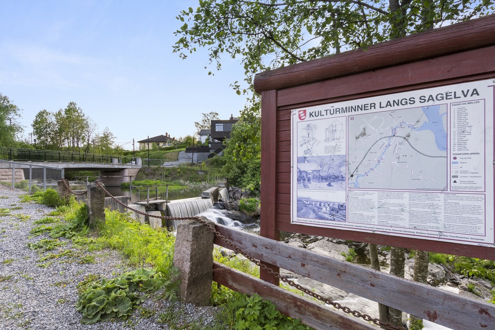 Turområde i nærheten. Galleribilde