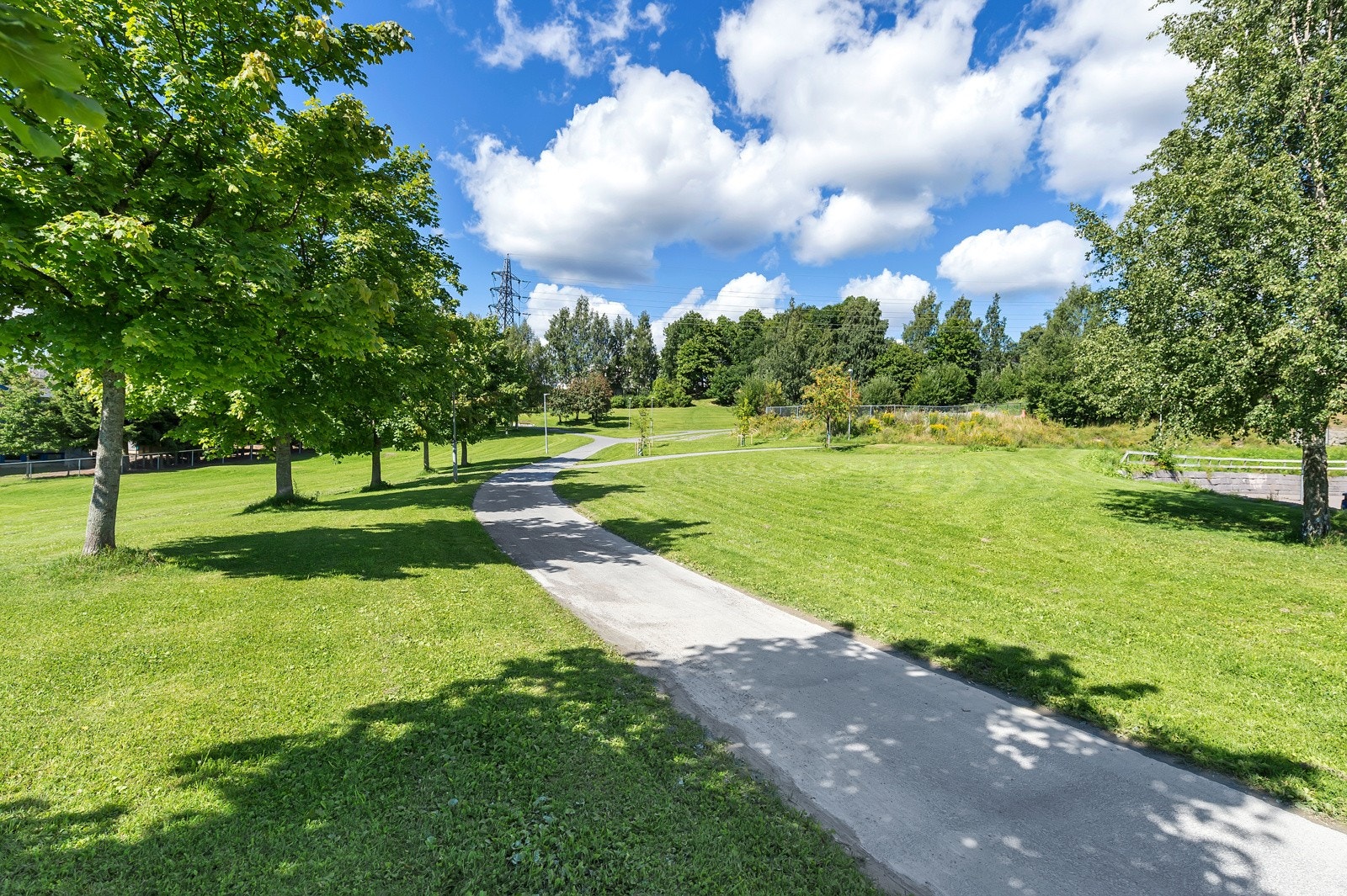Nærområdet byr på mange hyggelige turstier. Galleribilde