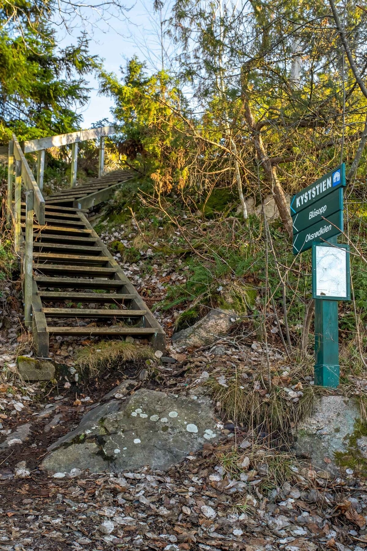 Kyststien går gjennom Onsøy fra Gressvik til Foten Galleribilde