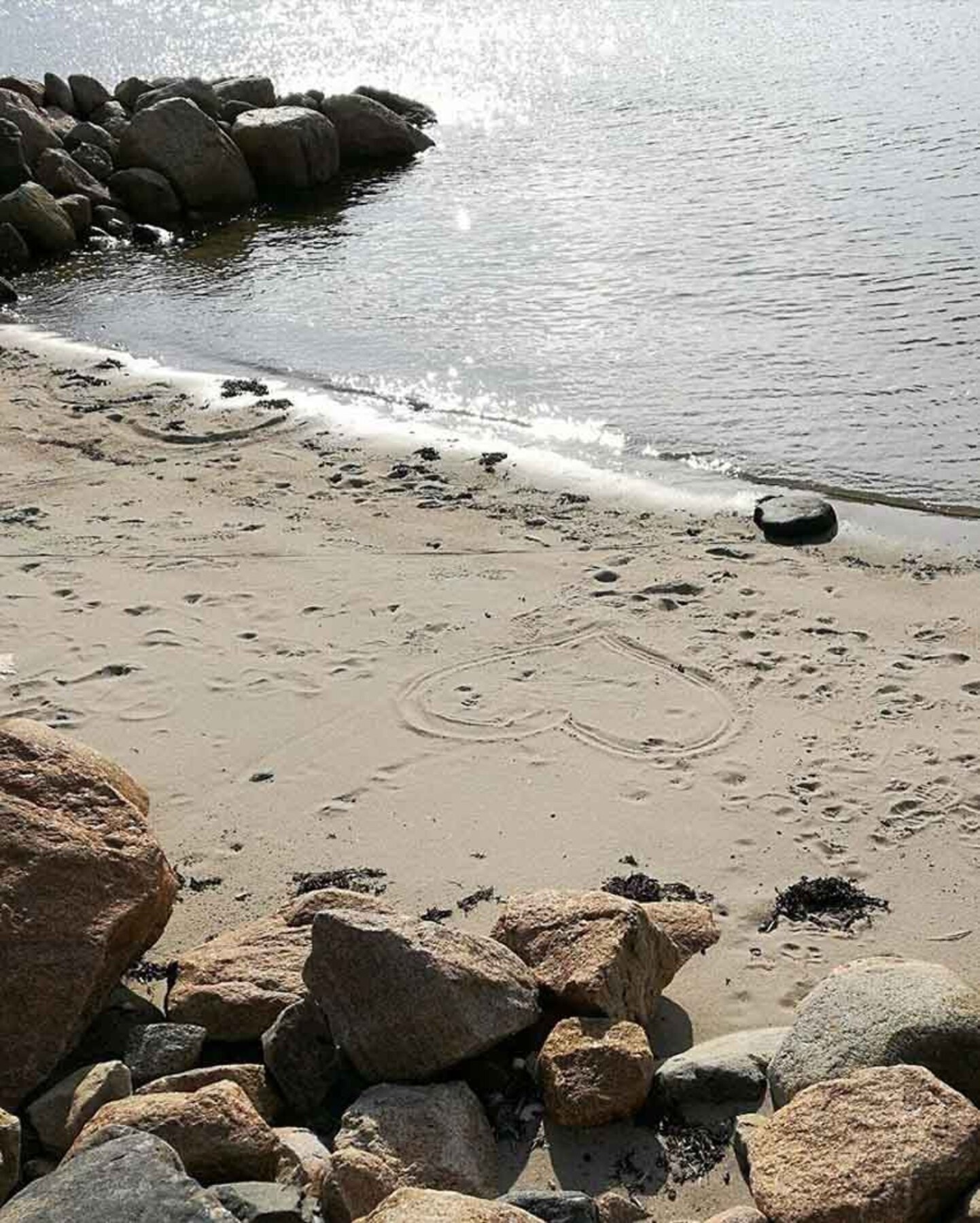 Flott strand ved Slevikkilen Galleribilde