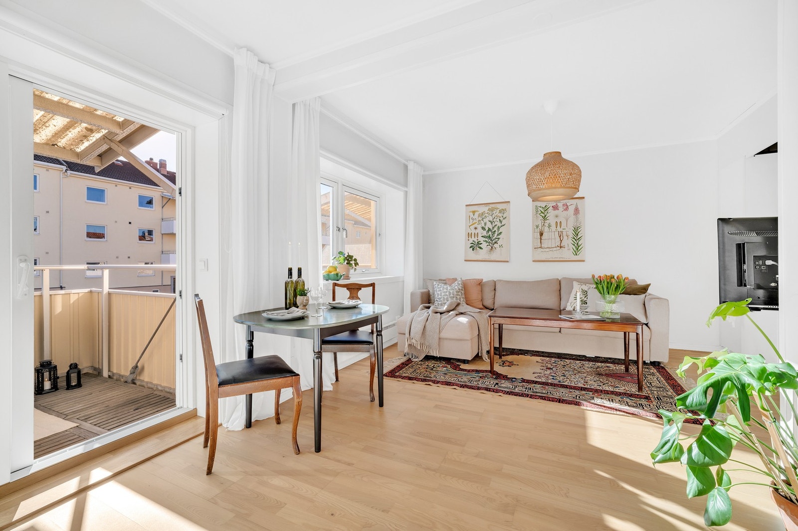 Leiligheten har et bruksareal på 38 kvm og ligger sentralt til på populære Rosenborg. Galleribilde
