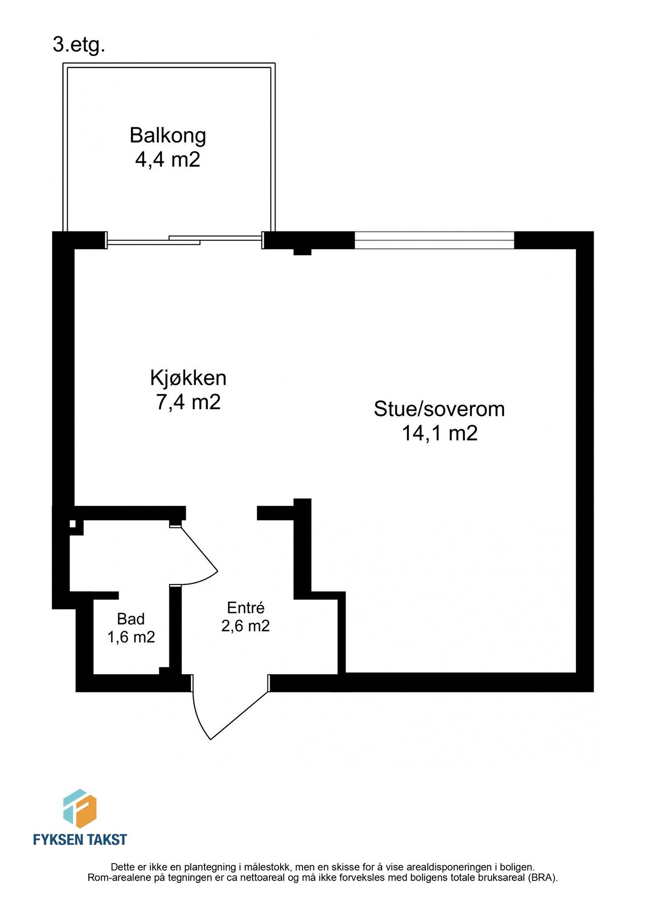Planskisse Galleribilde
