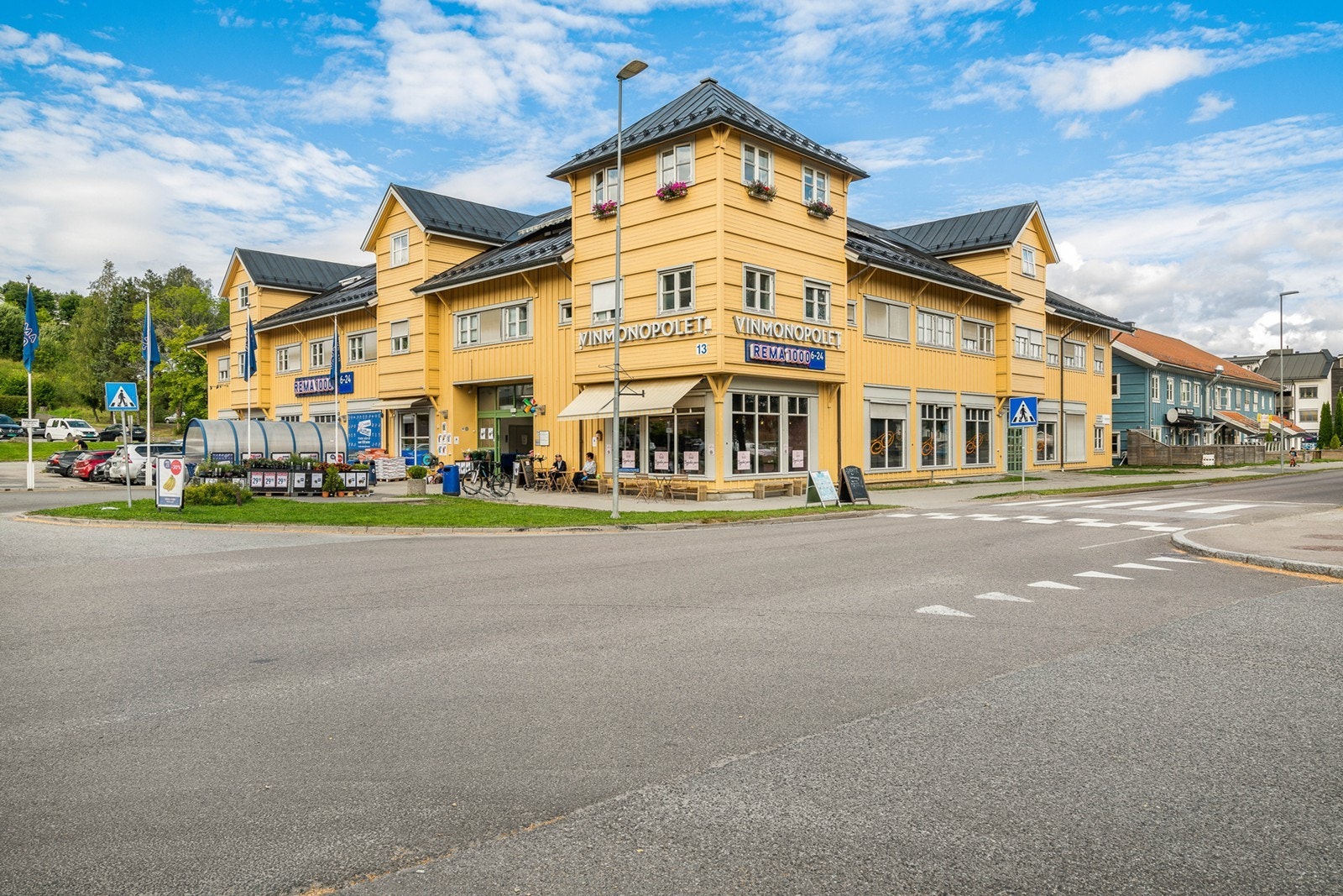 Fetsund sentrum. Galleribilde