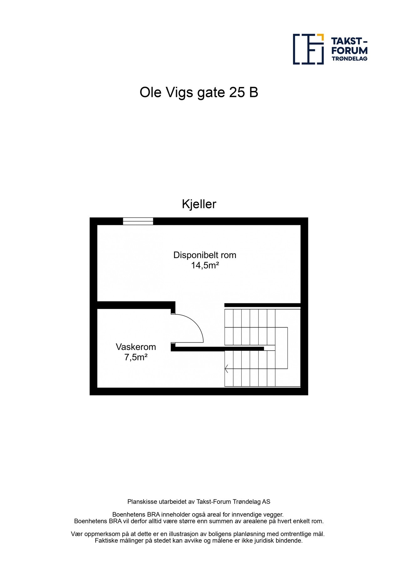 Plantegning - Kjeller. Galleribilde