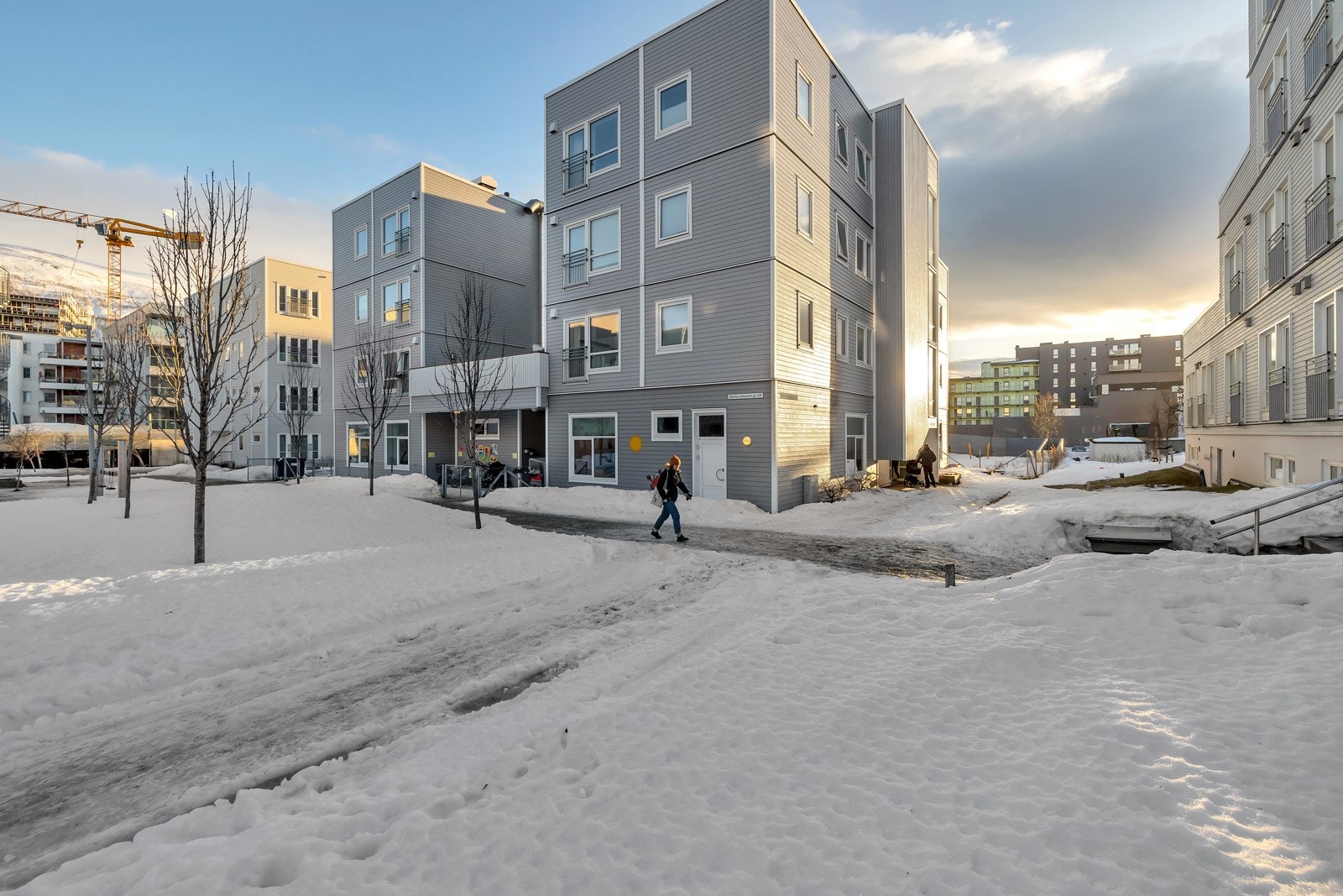 Hjalmar Johansens Gate 319 er plassert lengst sør på Strandkanten og har således rolige omgivelser Galleribilde