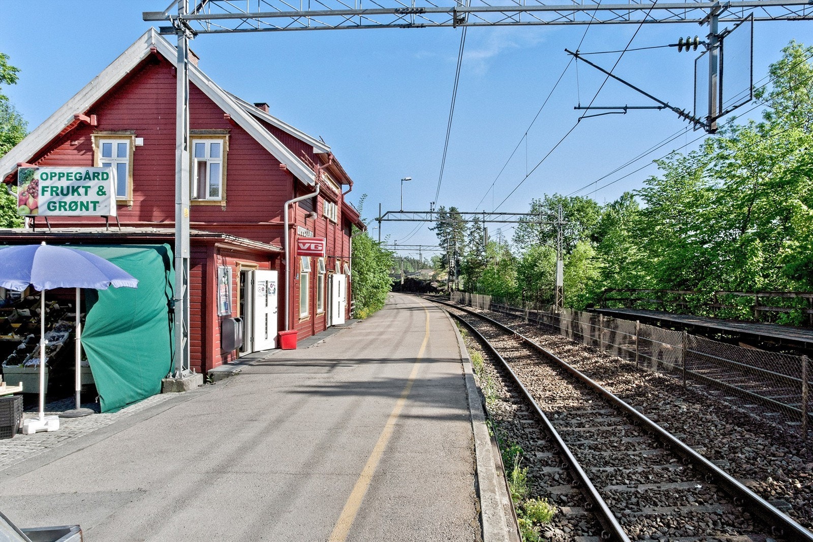 Kort vei til Oppegård togstasjon Galleribilde