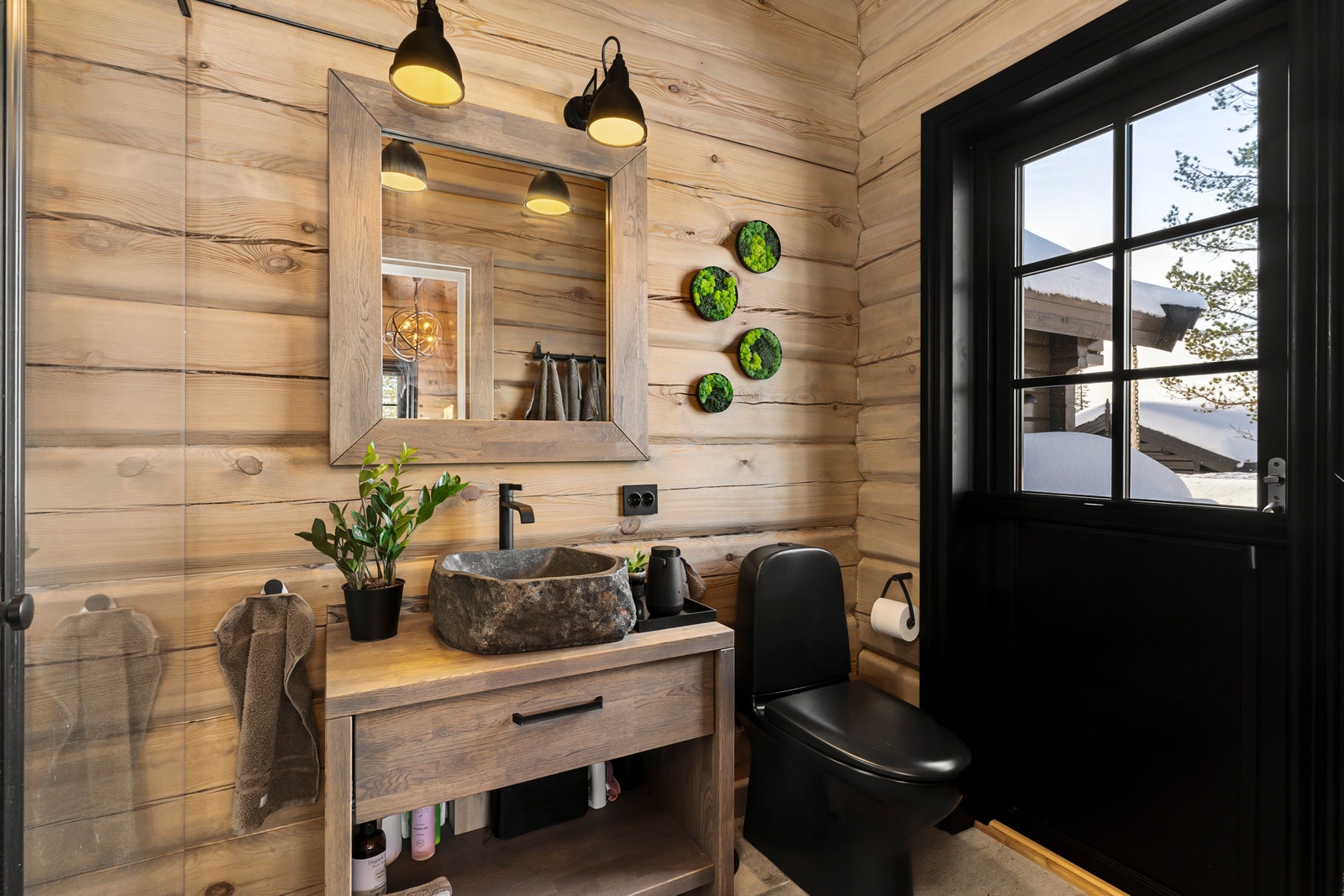 Eksempel fra møblert hytte Masterbedroom Bad. Galleribilde