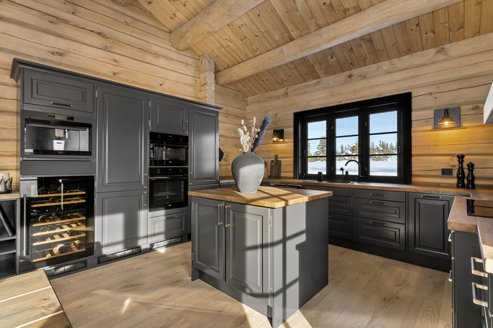 Eksempel fra møblert hytte. Galleribilde