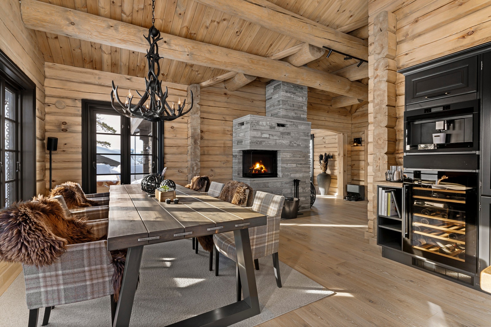 Eksempel fra møblert hytte. Galleribilde