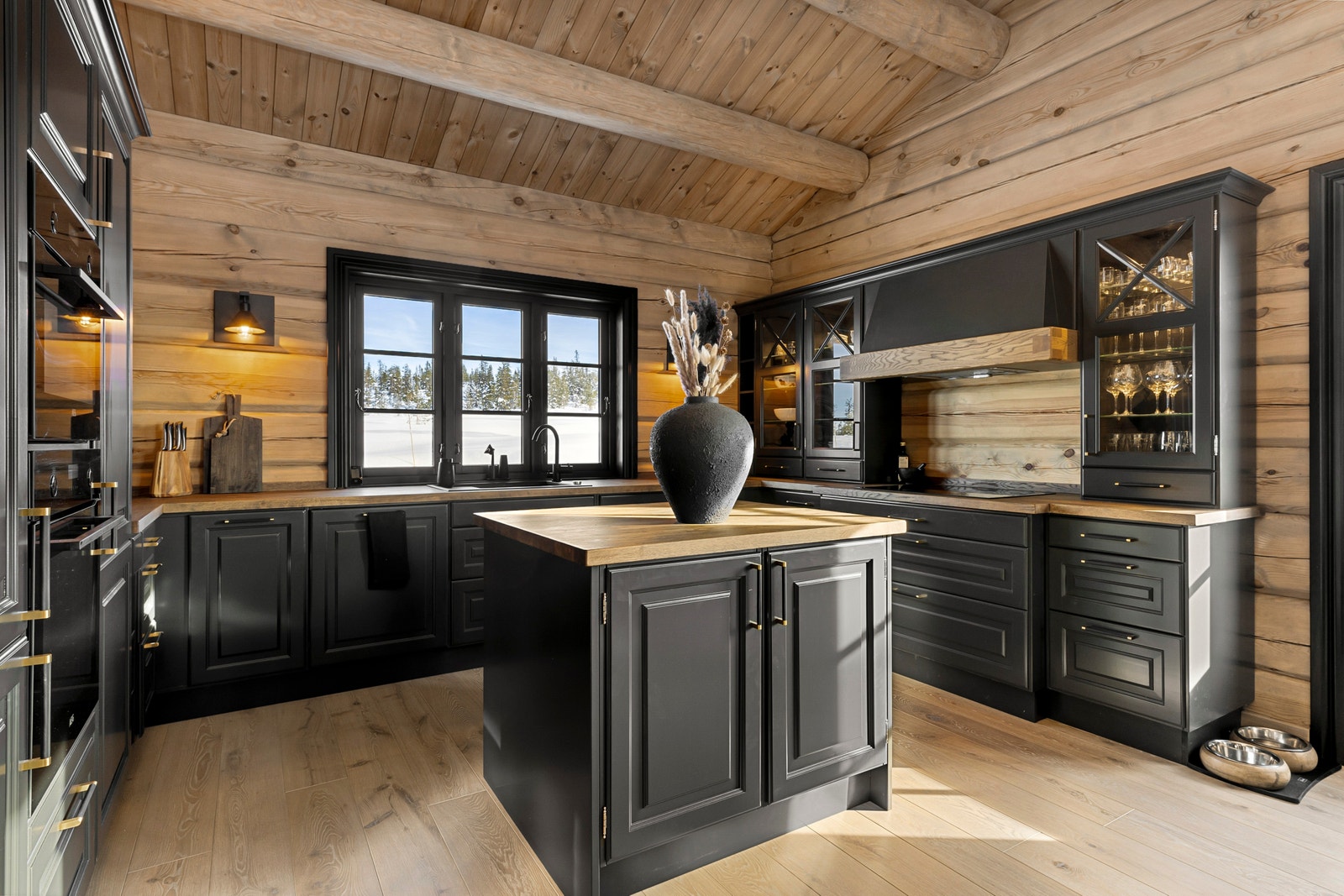 Eksempel fra møblert hytte. Galleribilde