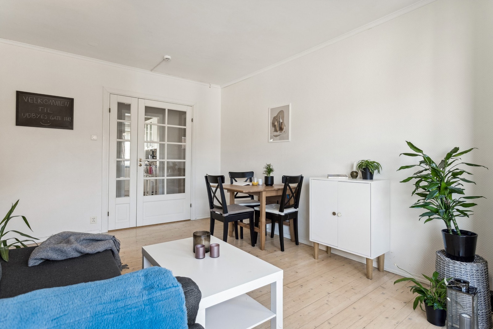 Her har man god plass til etablering av ønsket spisegruppe. Galleribilde