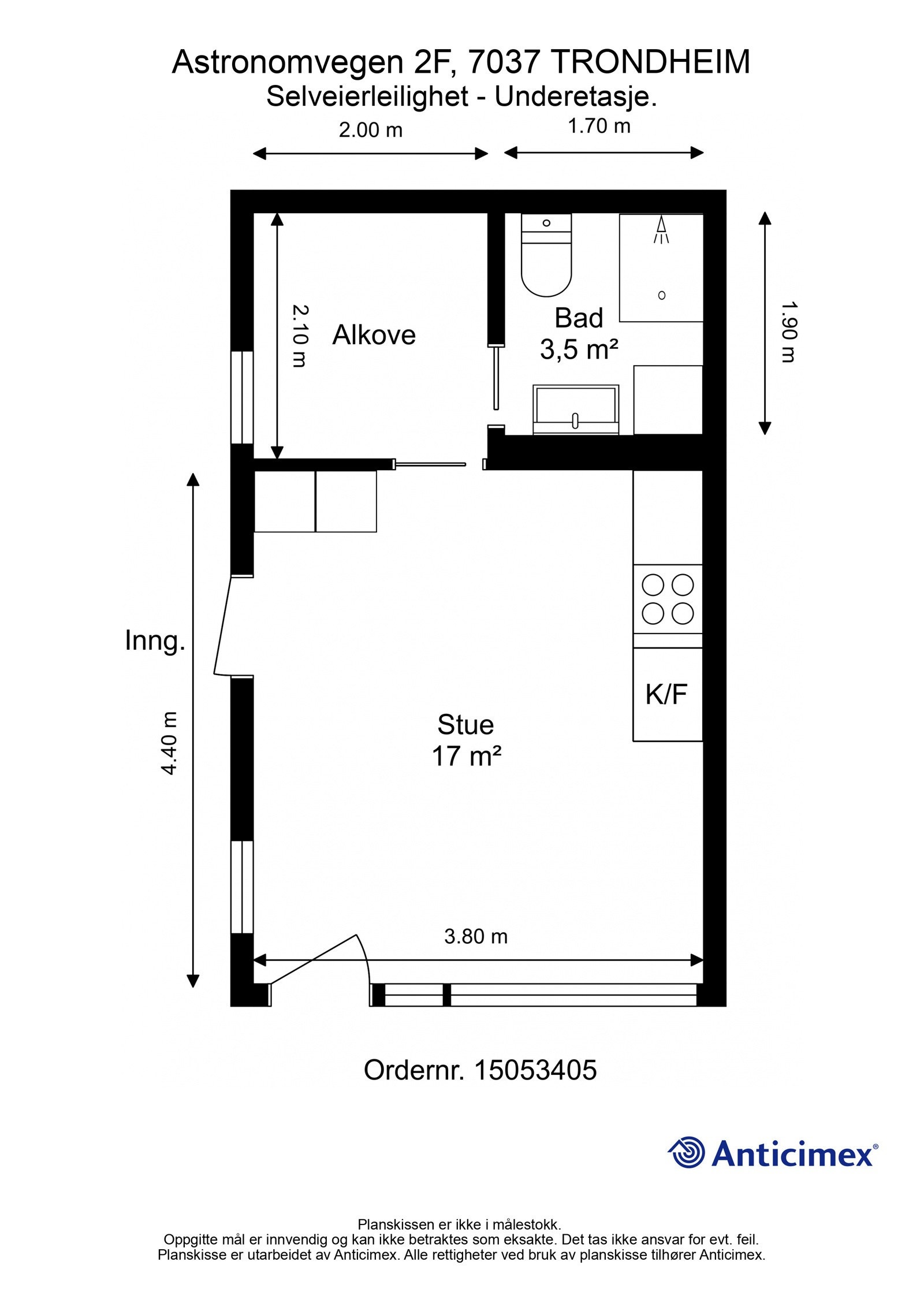 Planskisse. Galleribilde