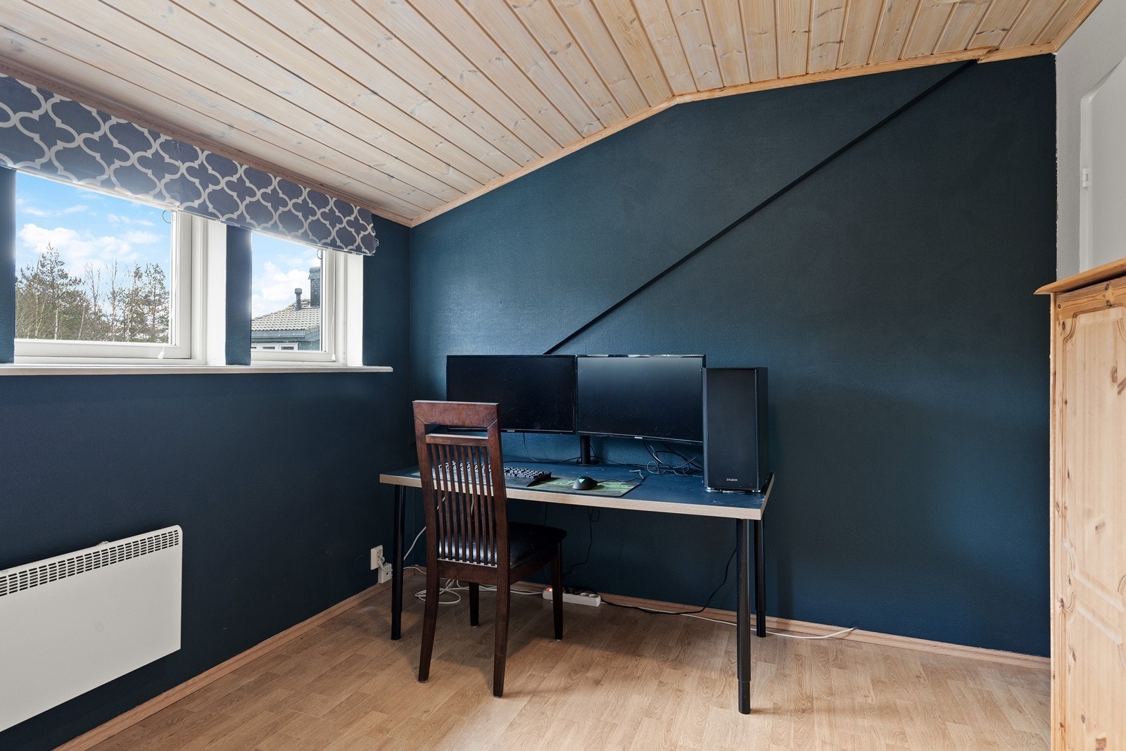 Her er det også plass til pult og innredning etter ønske. Galleribilde