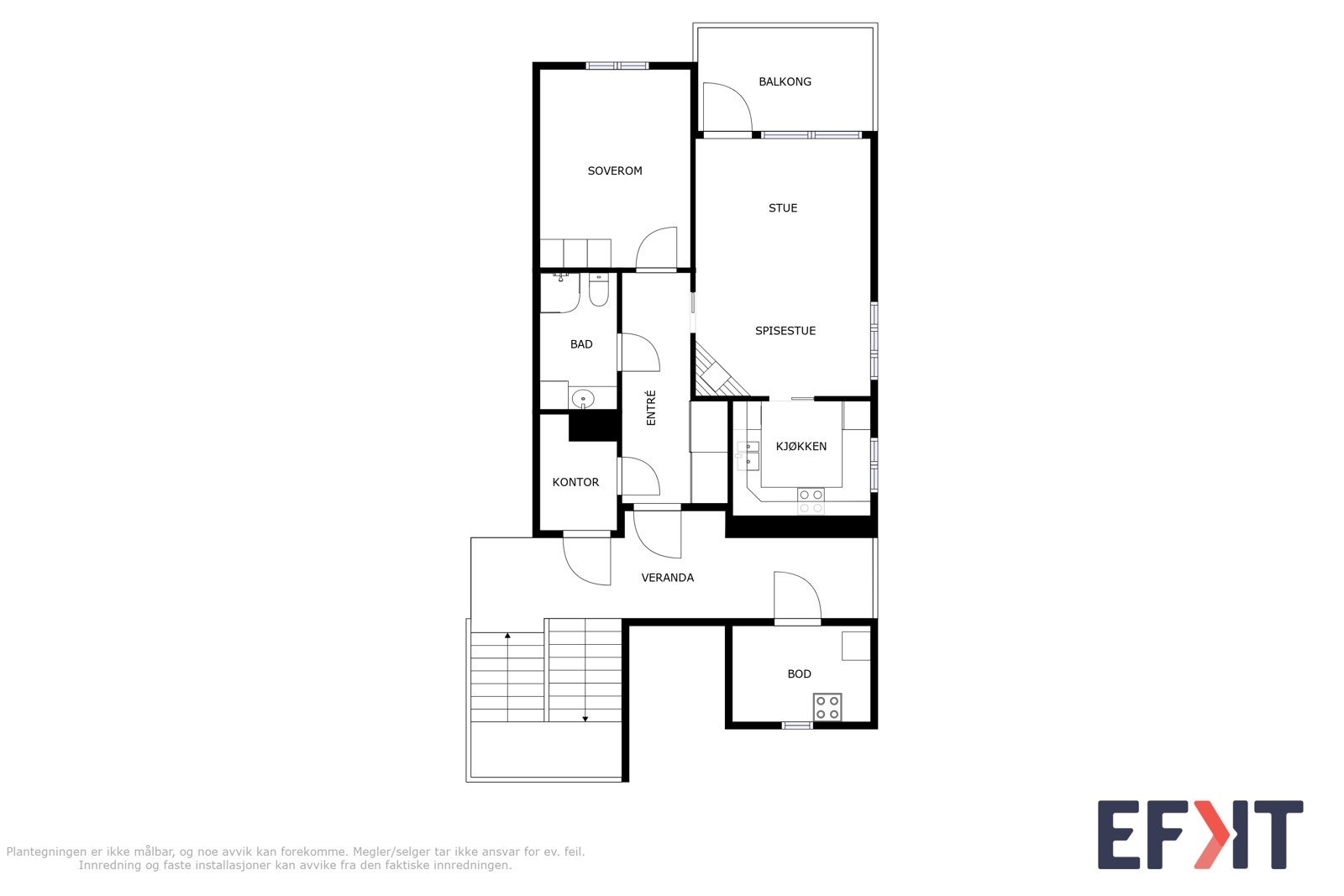 Plantegning. Galleribilde