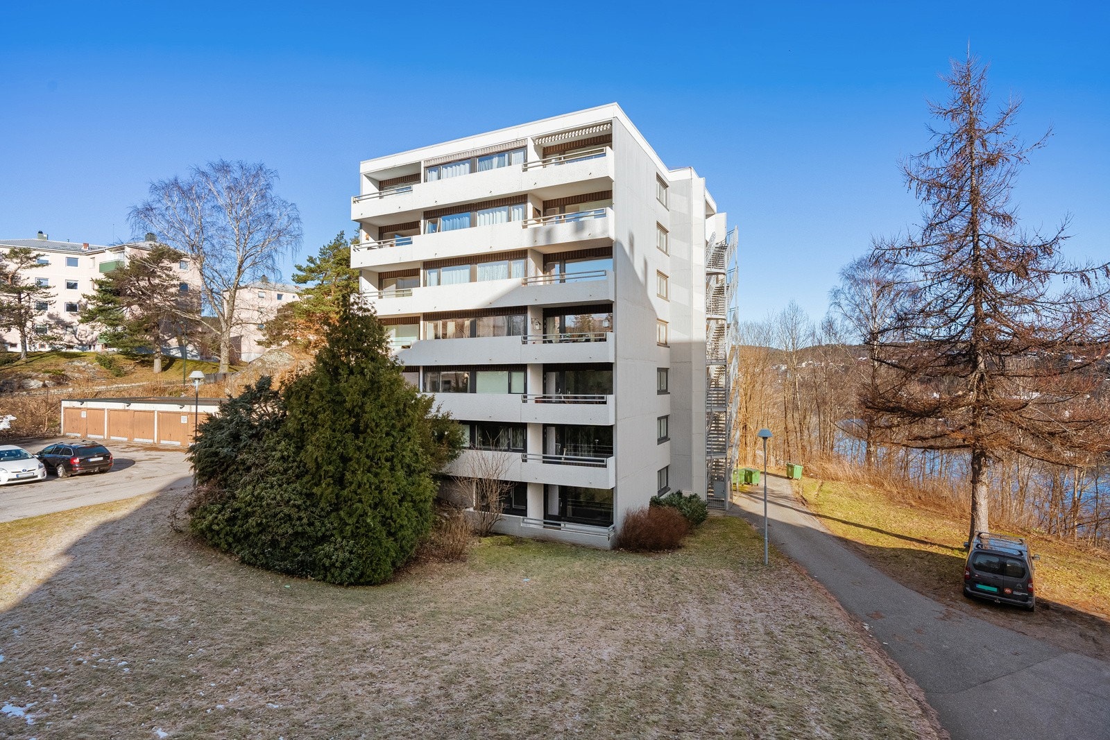 Fasaden til borettslaget Galleribilde