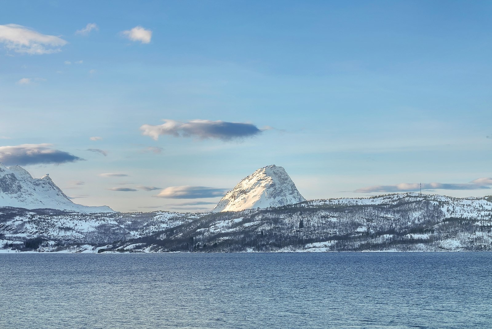 Utsikt fra stuevinduer. Galleribilde