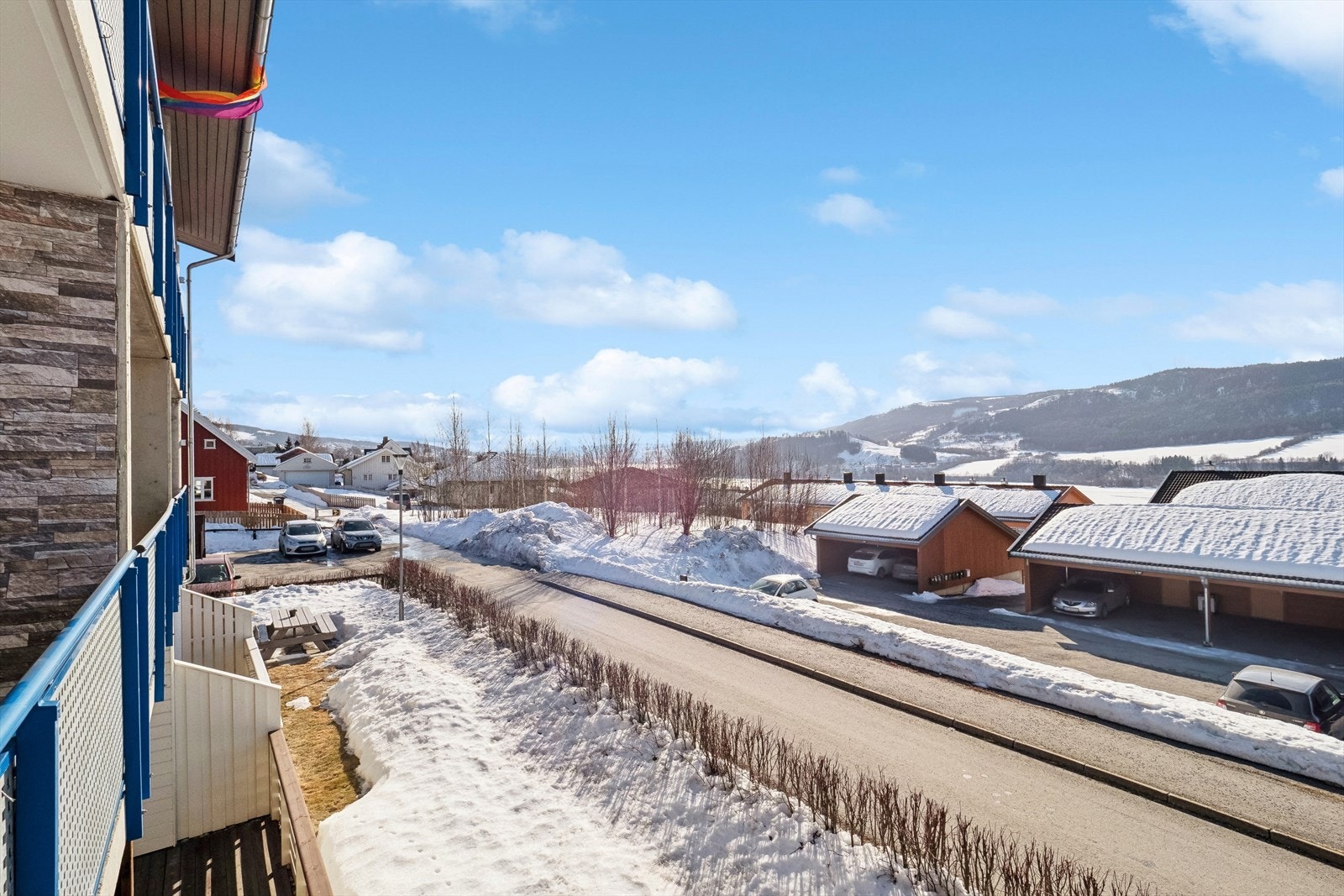 Utsikt fra balkongen. Galleribilde