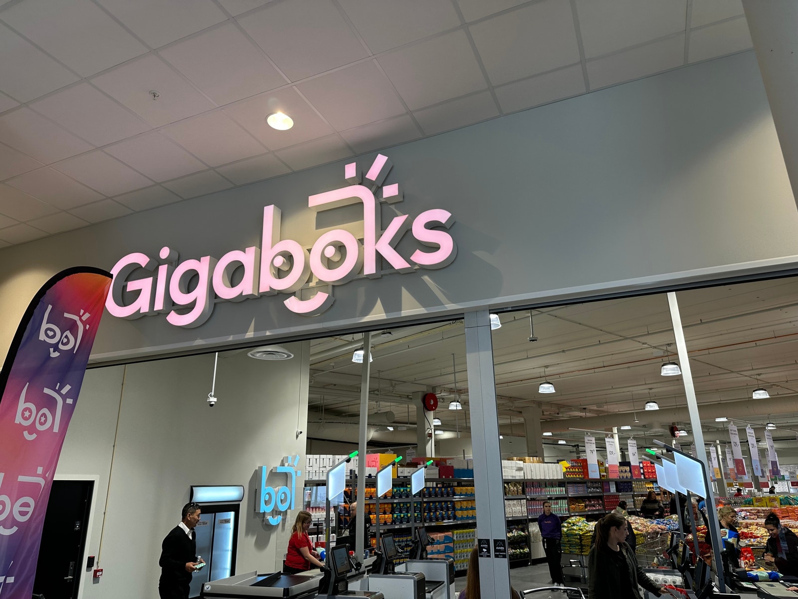 Gigaboks åpnet ny butikk i 1.etg 28 september. Galleribilde