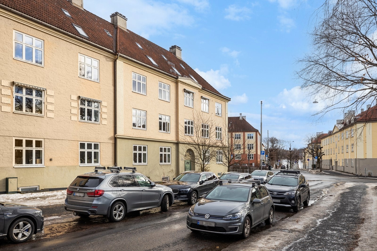 Klassisk og hyggelig nabolag. Galleribilde