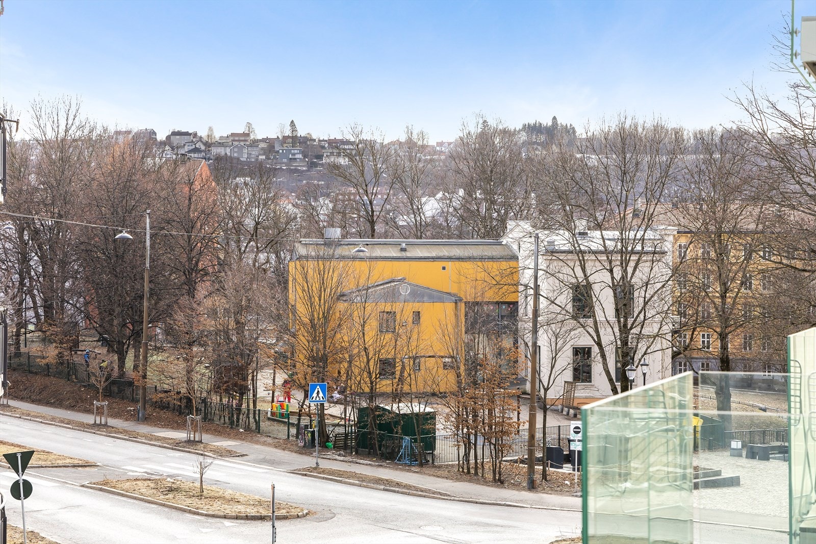 Utsikt mot Klosterenga Park. Galleribilde