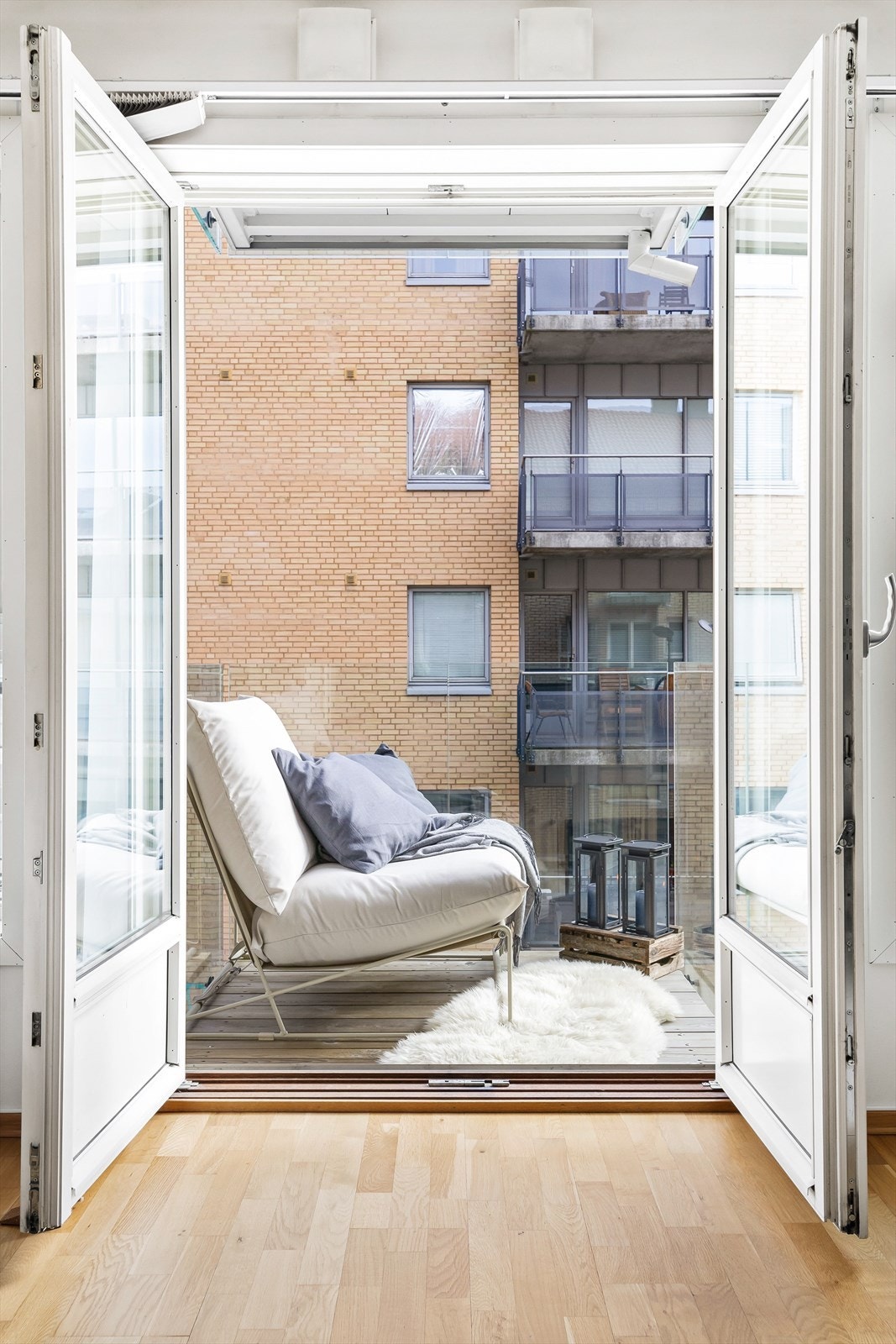 En lekker 2-roms leilighet med balkong og sentral beliggenhet. Galleribilde