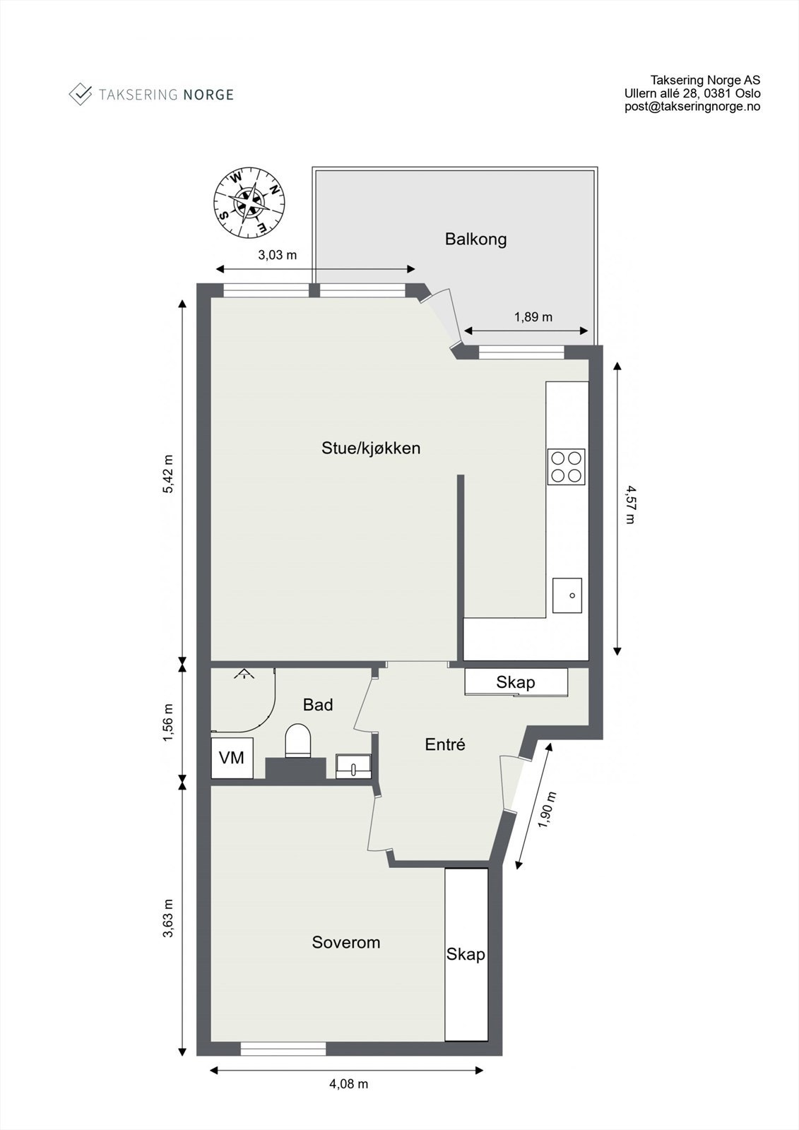 Plantegning. Galleribilde
