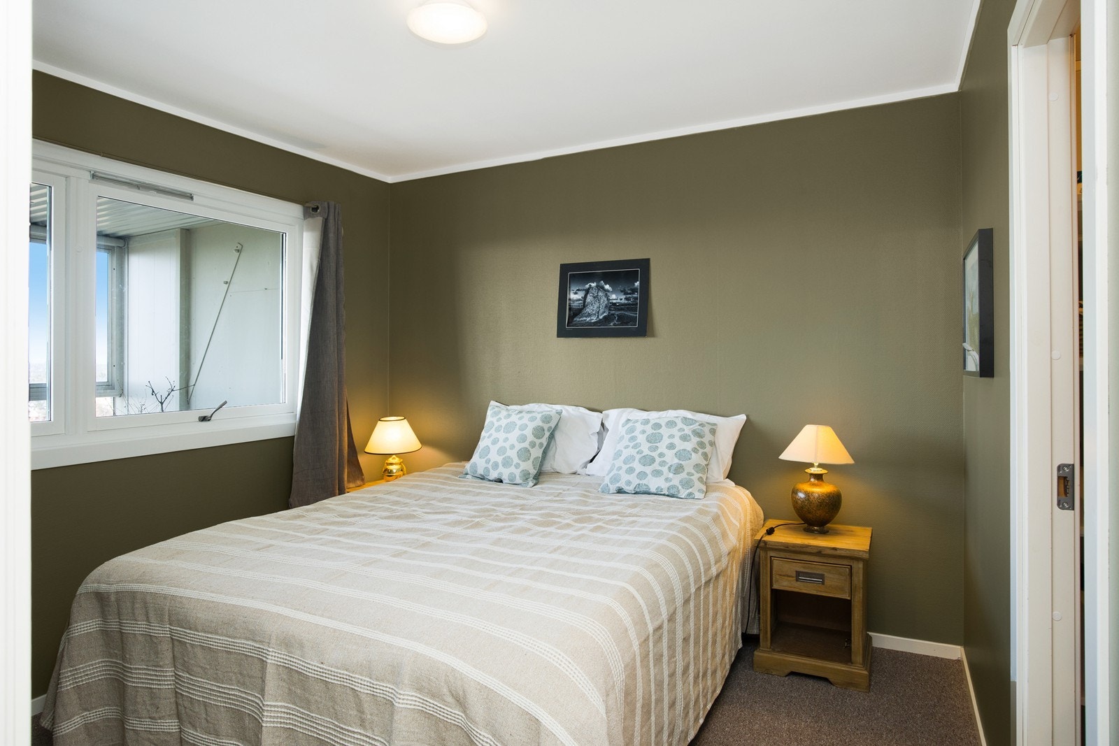 Leiligheten har tre soverom. Galleribilde