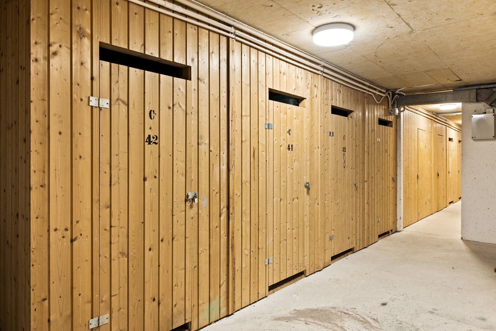 Leiligheten disponerer en bod i fellesareal. Galleribilde