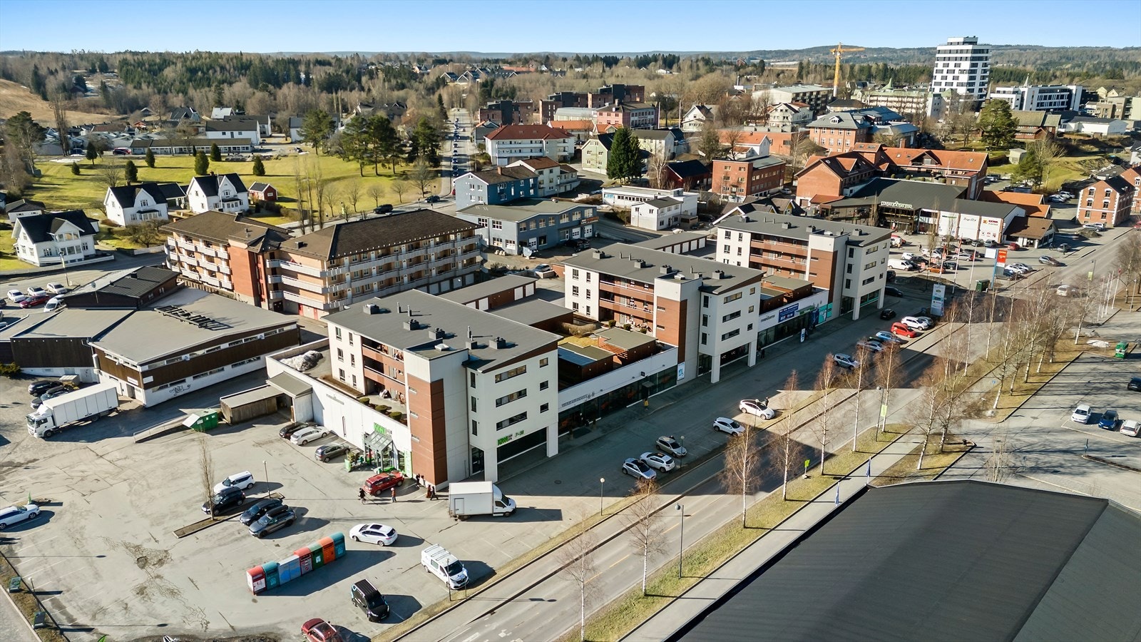 Dronefoto Galleribilde