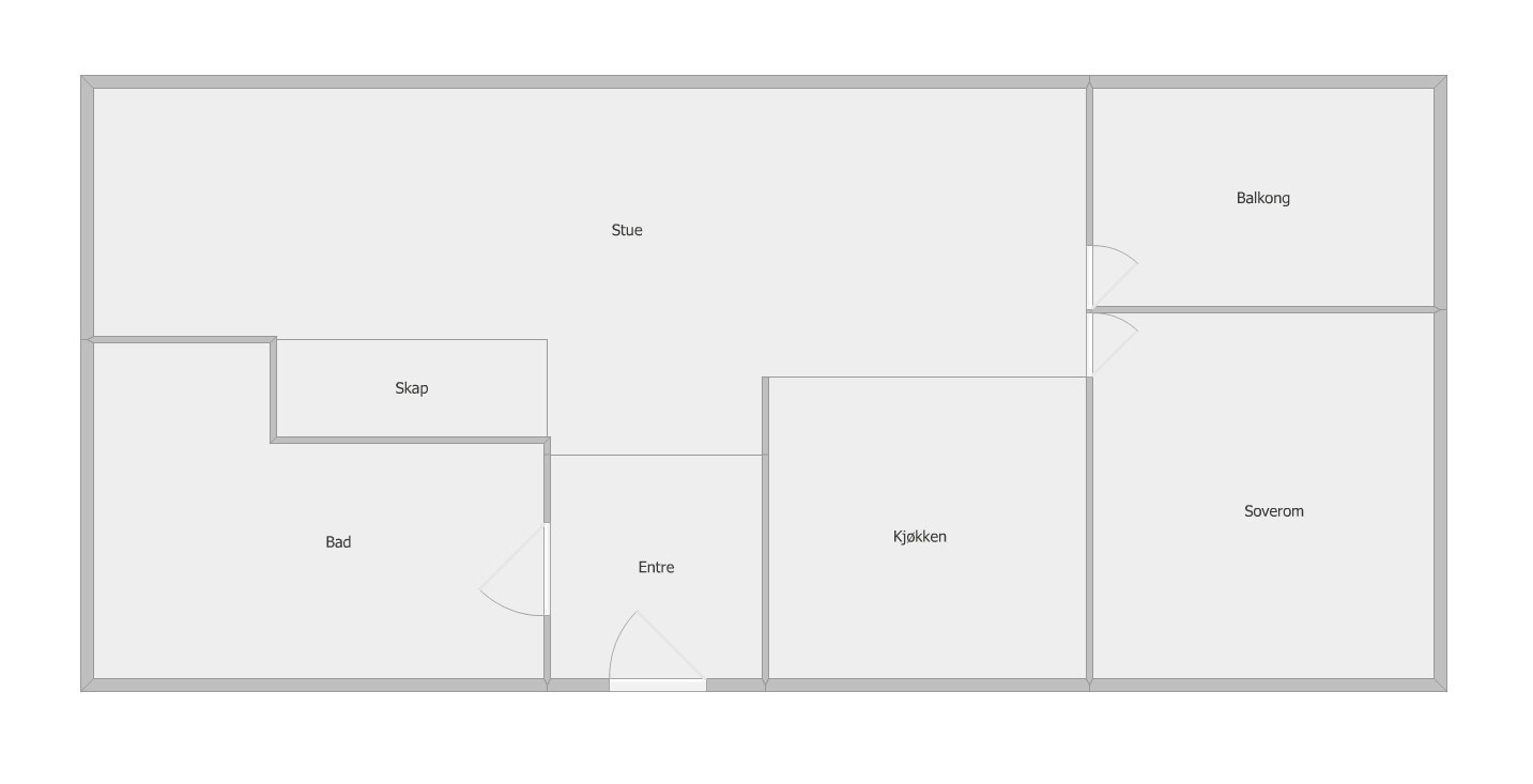 Plantegning. Galleribilde