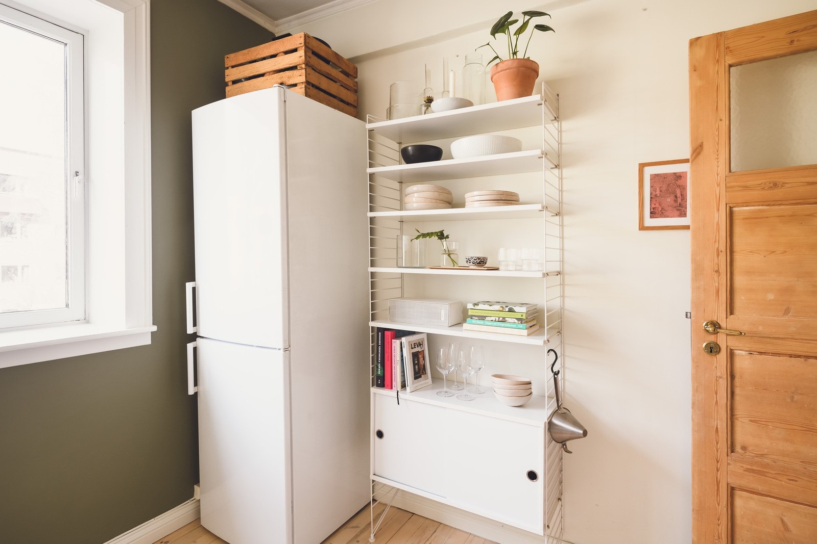 Romslig areal og gode lysforhold. Galleribilde