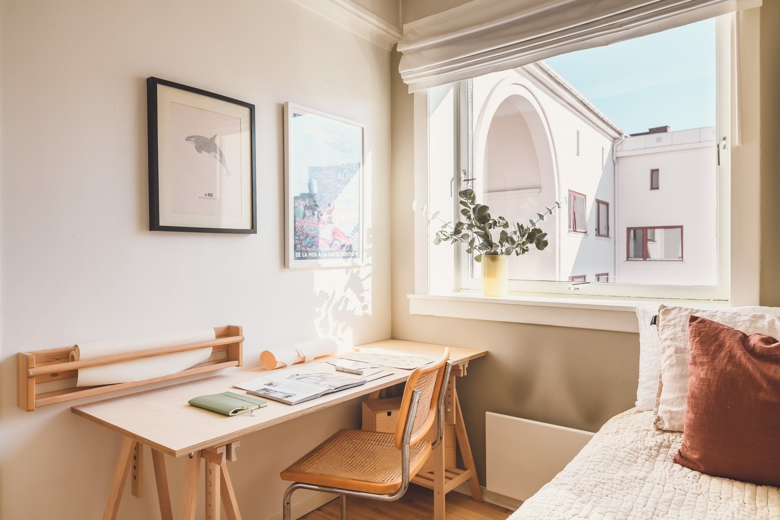 Perfekt også som hjemmekontor eller gjesterom. Galleribilde