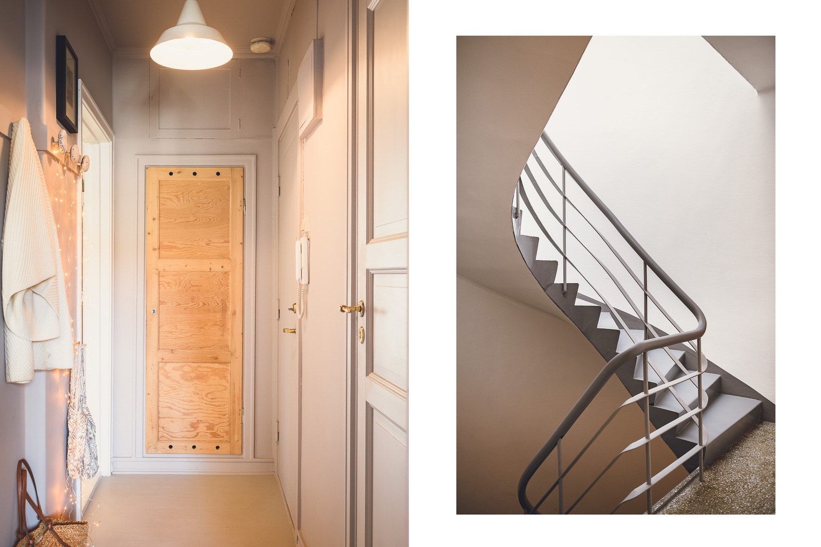 Entré samt felles trappeoppgang. Galleribilde