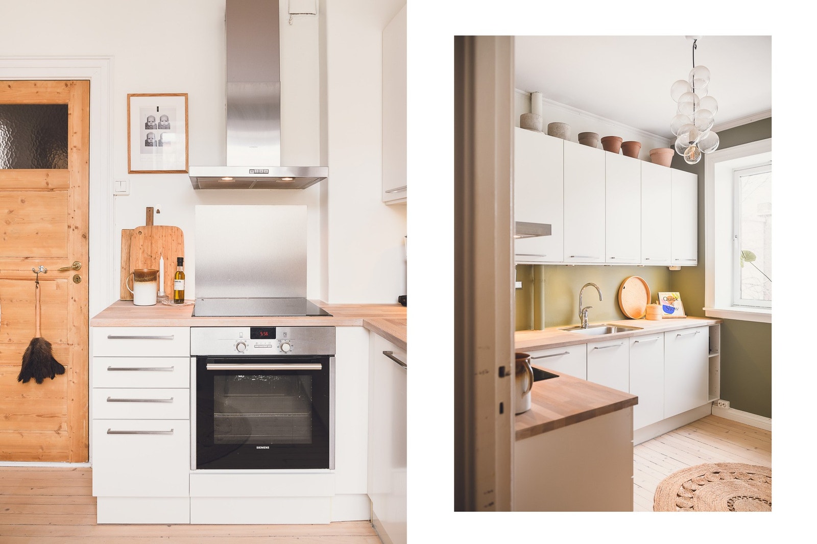 Separat kjøkken med velholdt innredning fra 2012. Galleribilde